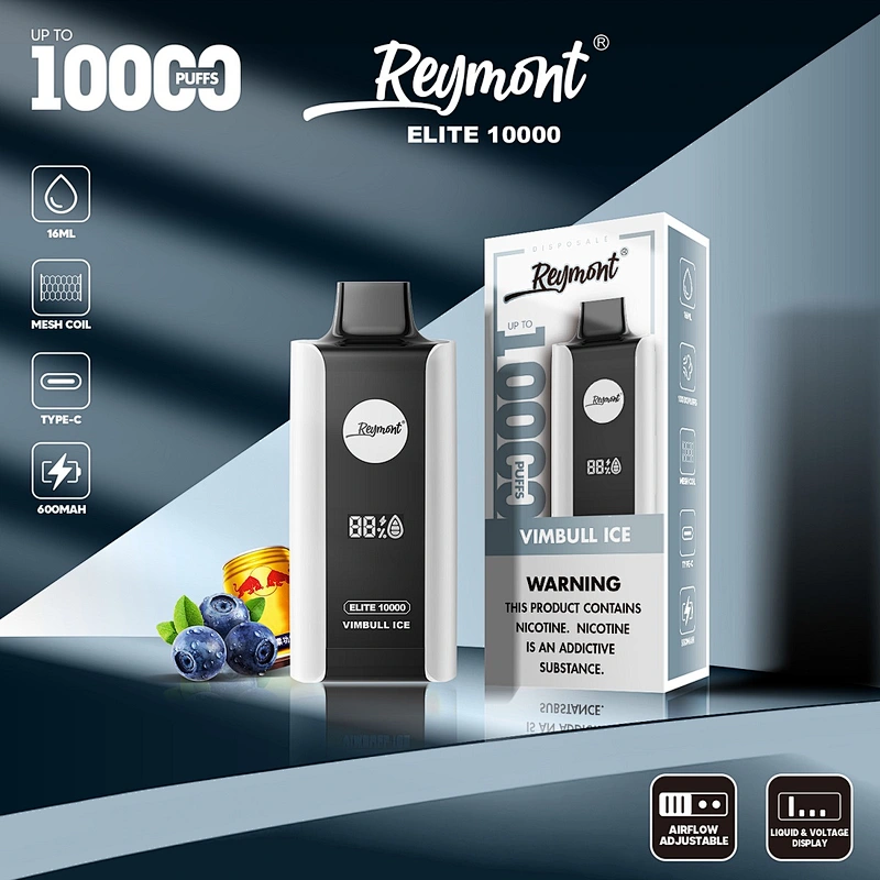 Linkupgogo Elite 10000 Vimbull Ice energy flavor disposable vape strong taste 10000 puffs
