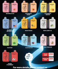LINKUPGOGO GEEK BUZZ PULSE Mega 18000 Puffs all 10 flavors full color collection disposable vape for wholesale