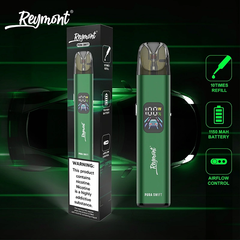 LINKUPGOGO Reymont Pura Swift 30W cyan color refillable pod system 2ml side fill vape factory wholesale distribution