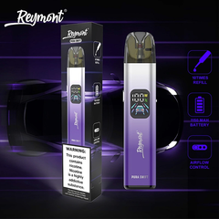 LINKUPGOGO Reymont Pura Swift 30W purple white gradient adjustable refillable pod system 1150mAh vape factory wholesale bulk