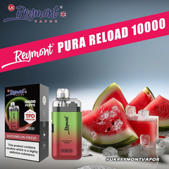 LINKUPGOGO Reymont Pura Reload 10K Watermelon Freeze 10ml 20mg nic salt e-liquid icy fruit vape juice for wholesale