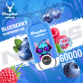 LINKUPGOGO Stagbar Nexus 6000 Puffs Blueberry Raspberry Ice disposable vape colorful animal design pod vape factory bulk order