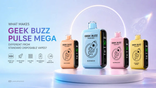 What Makes Geek Buzz Pulse Mega Different from Standard Disposable Vapes?