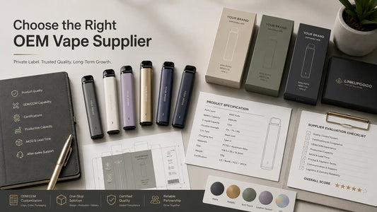How to Choose an OEM Vape Supplier for Private Label Products