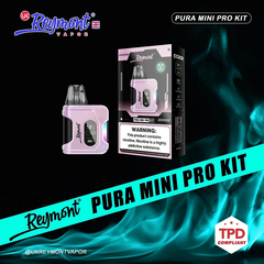 LINKUPGOGO Reymont Pura Mini Pro pink color pod vape kit with packaging box 1000mAh TFT screen refillable pod system vape factory wholesale