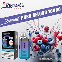 LINKUPGOGO Reymont Pura Reload 10K Blueberry Sour Raspberry 10ml 20mg nic salt e-liquid tangy berry vape juice wholesale