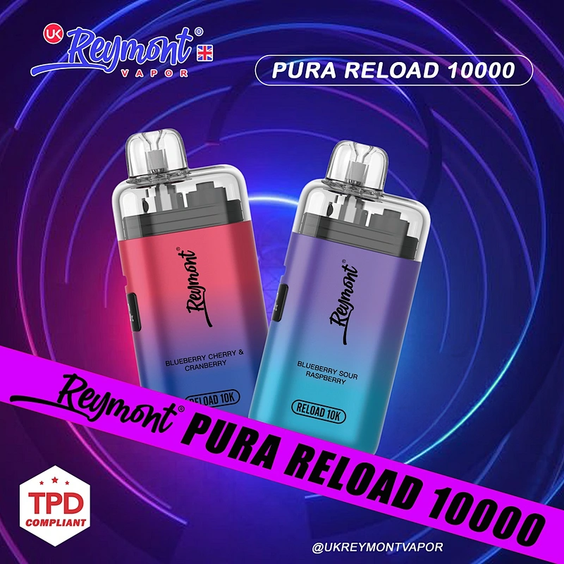 LINKUPGOGO Reymont Pura Reload 10K dual mesh coil portable pod vape device adjustable airflow for wholesale supplier