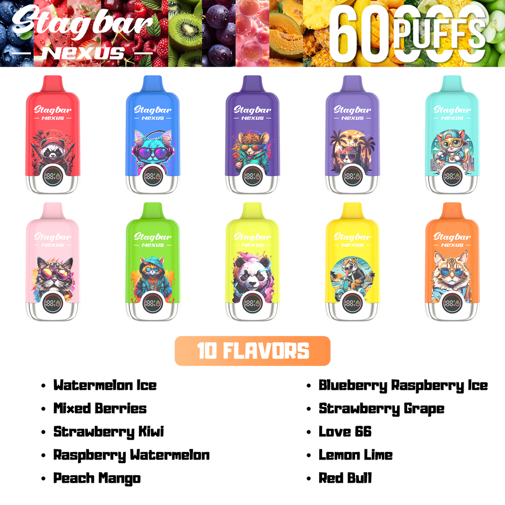 NEXUS 60K Rechargeable Disposable Vape linkupgogo NEXUS 60K Rechargeable Disposable Vape linkupgogo